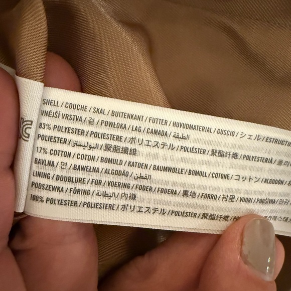 Abercrombie & Fitch Cropped trench coat - Picture 6 of 6